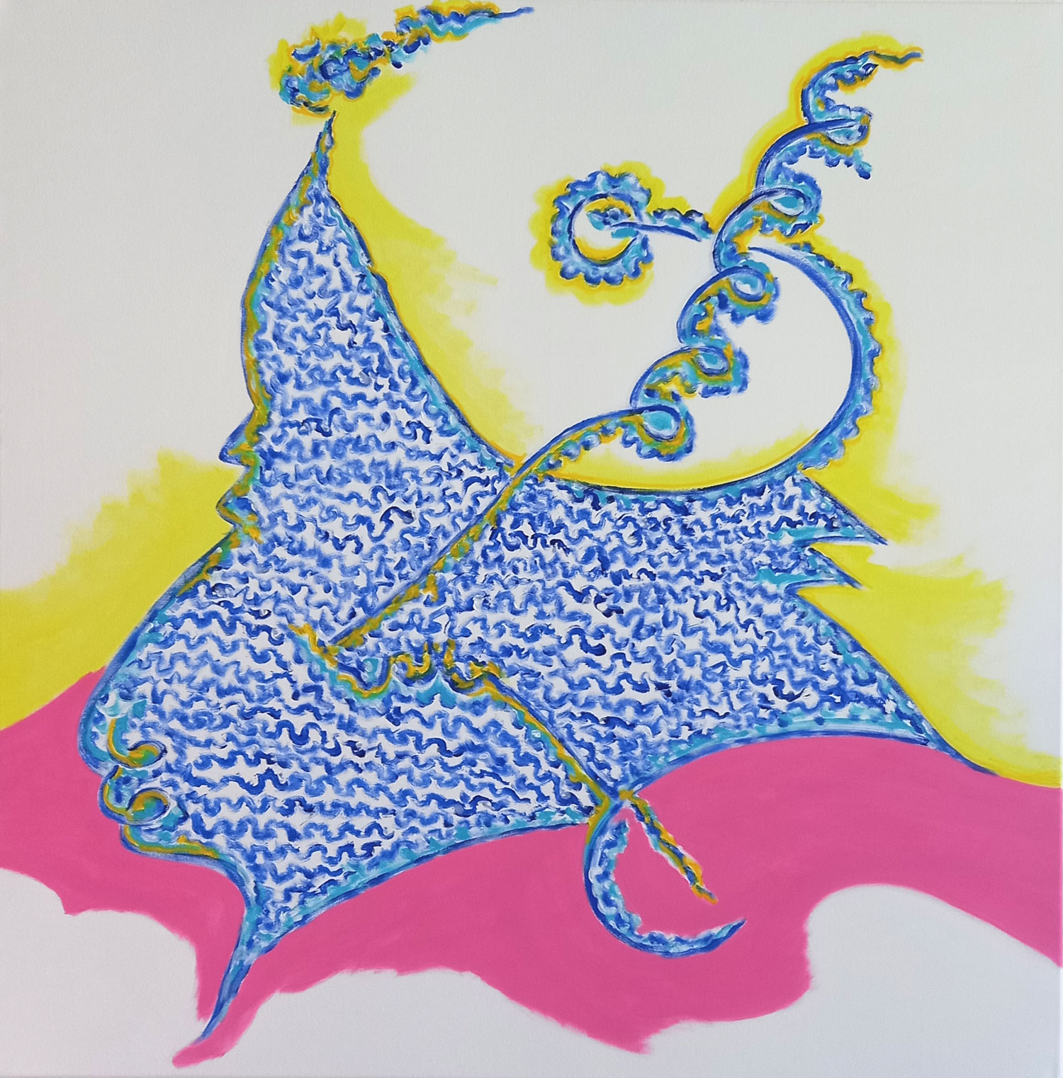 Blu Forma del Disegno